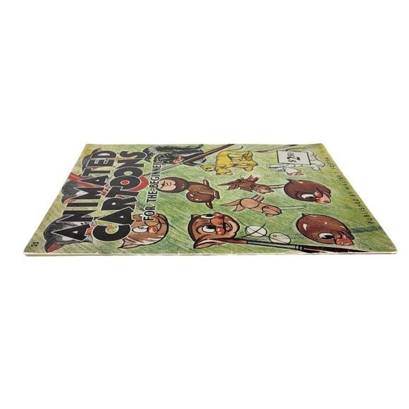 VTG 60s Walter Foster Animated Cartoons For Beginners Drawing Instructional Book - Picture 4 of 10